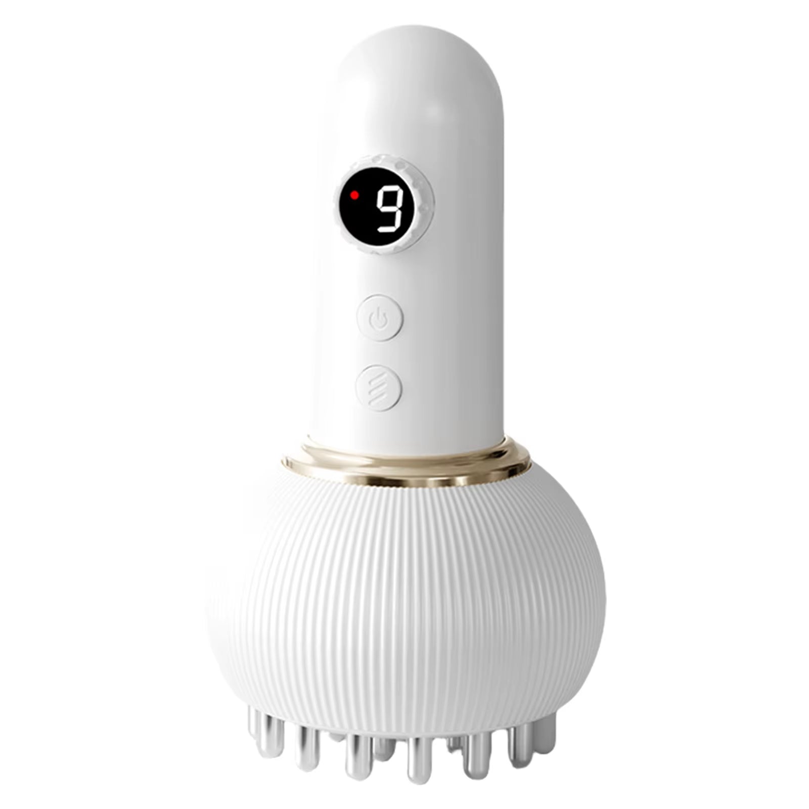 Rechargeable Lymphatic Drainage Massager Cellulite Massage Tool Cordless Deep Tissue Massager for Back Neck Shoulder Leg