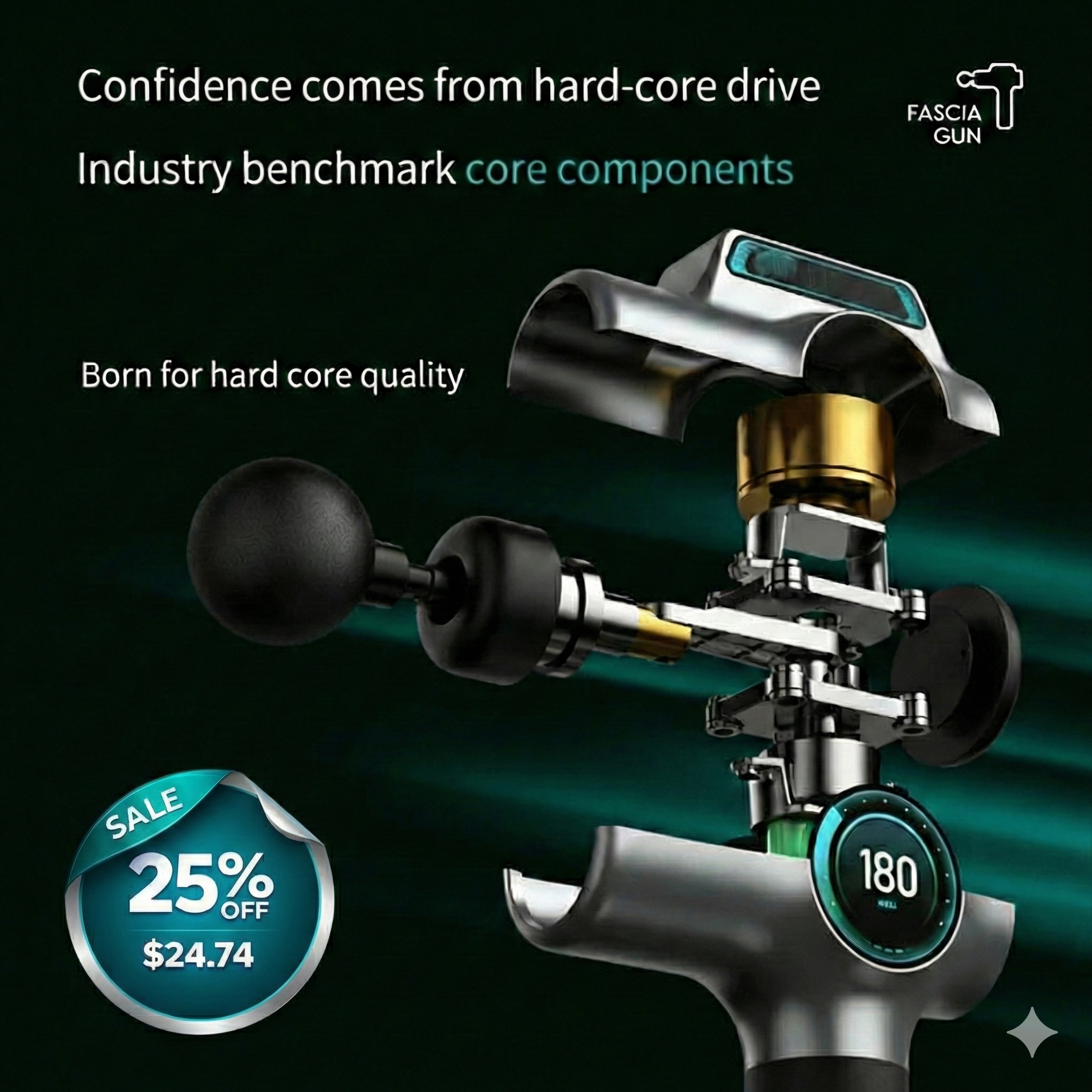 PILLANO Professional Fascia Gun  Massager